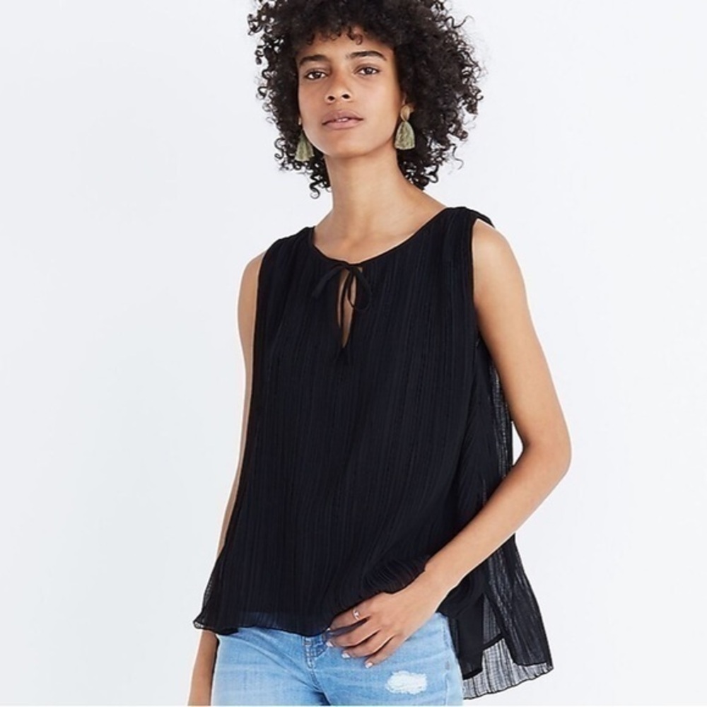 Madewell Pleated Tank Top